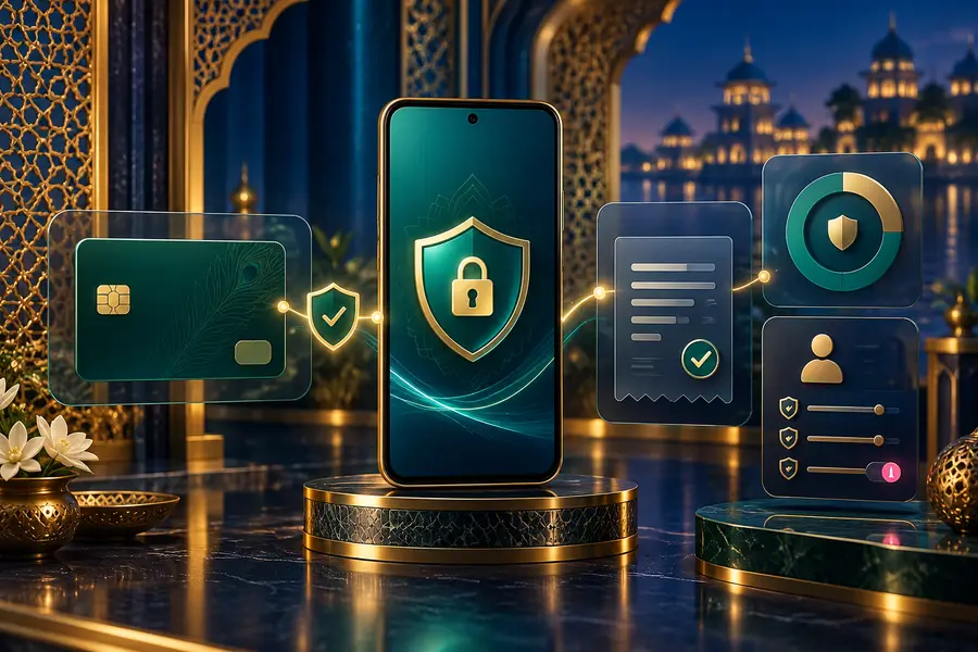 Protected transaction records and account security controls
